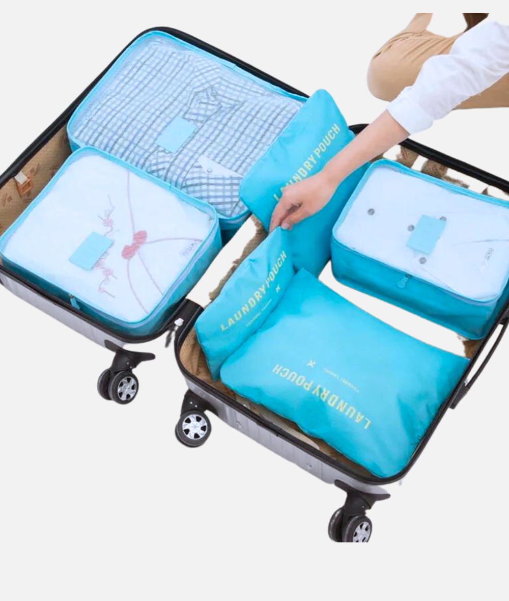 Organizador de viaje de 6 piezas