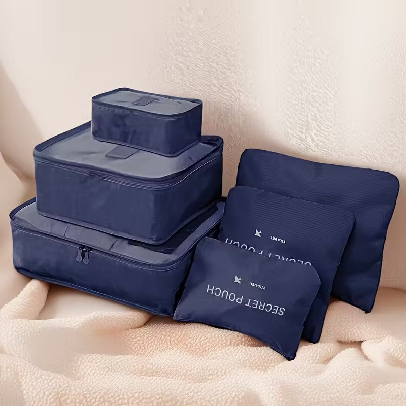 Organizador de viaje de 6 piezas
