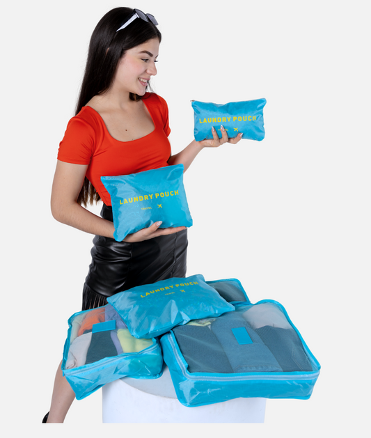 Organizador de viaje de 6 piezas