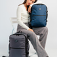 Mochila viajera al vacío + Compresión de aire