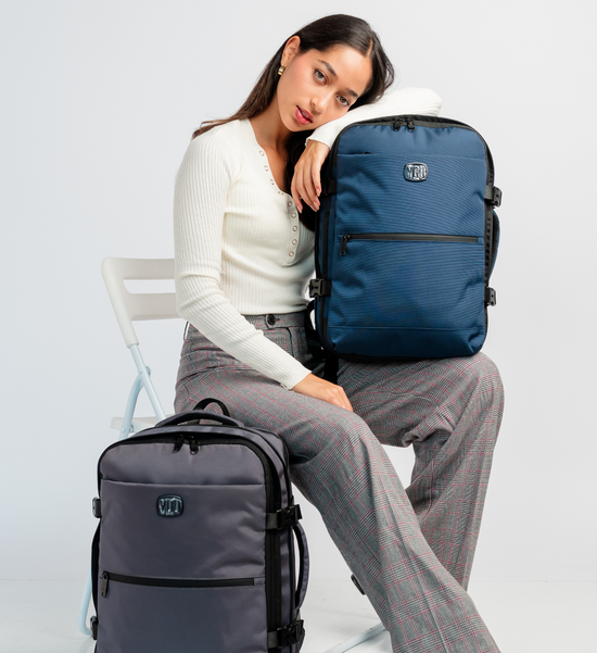 Mochila De Compresión Al Vacío Con Bomba Eléctrica - Ahorra Espacio En Viajes, Compartimento Húmedo/seco, USB - Tamaño Cabina De Avión