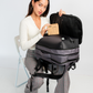 Mochila viajera al vacío + Compresión de aire