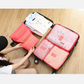 Organizador de viaje de 6 piezas