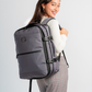 Mochila viajera al vacío + Compresión de aire